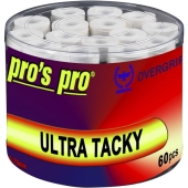 Pro's Pro Ultra Tacky overgrip 60 stuks wit